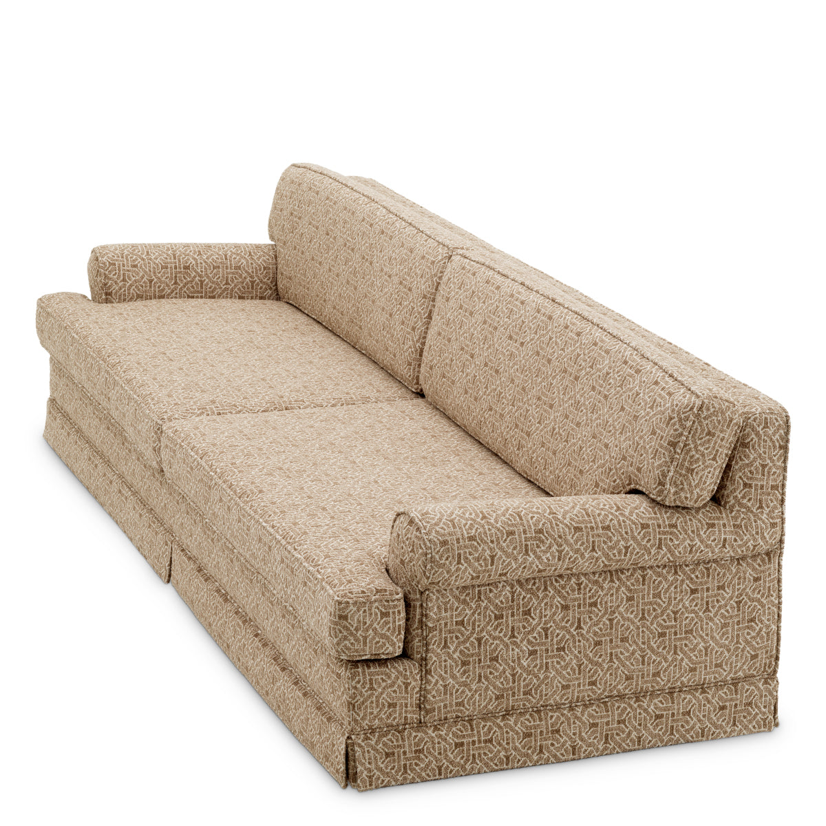 Sofa Madison – fryz żakardowy, beżowa