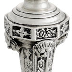 Świecznik Delavigne, wykończenie antique silver