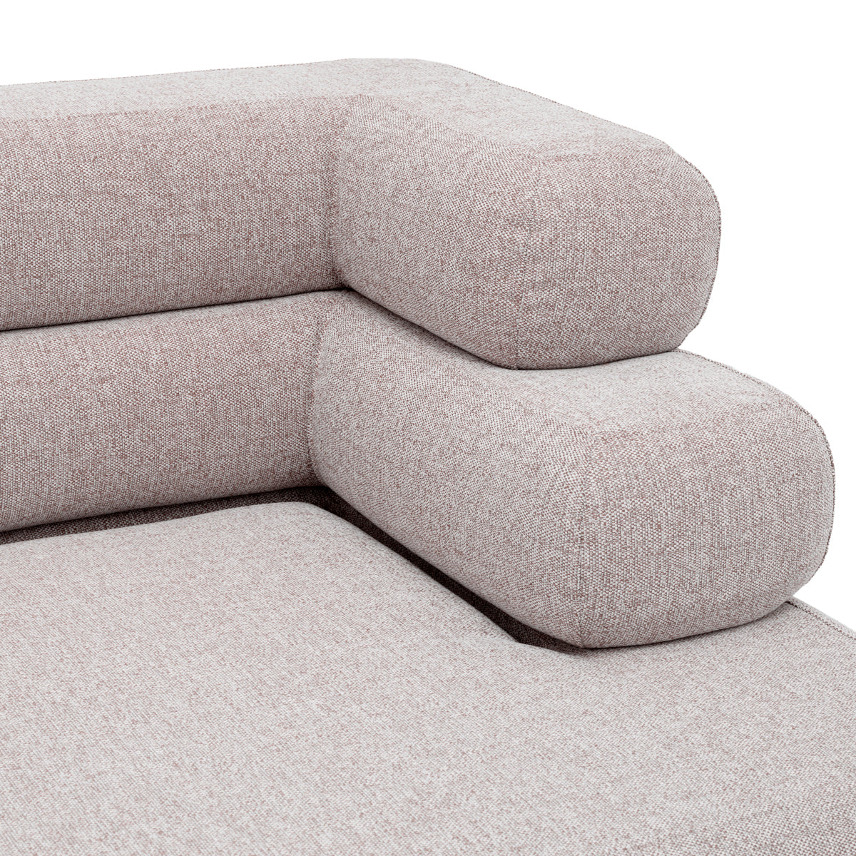 Zewnętrzna sofa modułowa Malaga - prawa