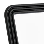 Ramki na zdjęcia Elvane, black leather, komplet 2 szt.