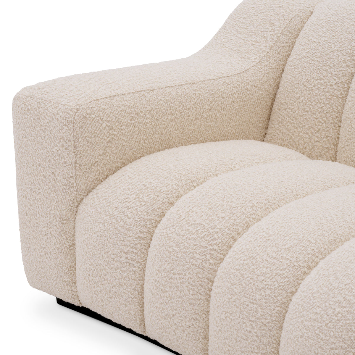 Sofa Kelly XS, bukle kremowe