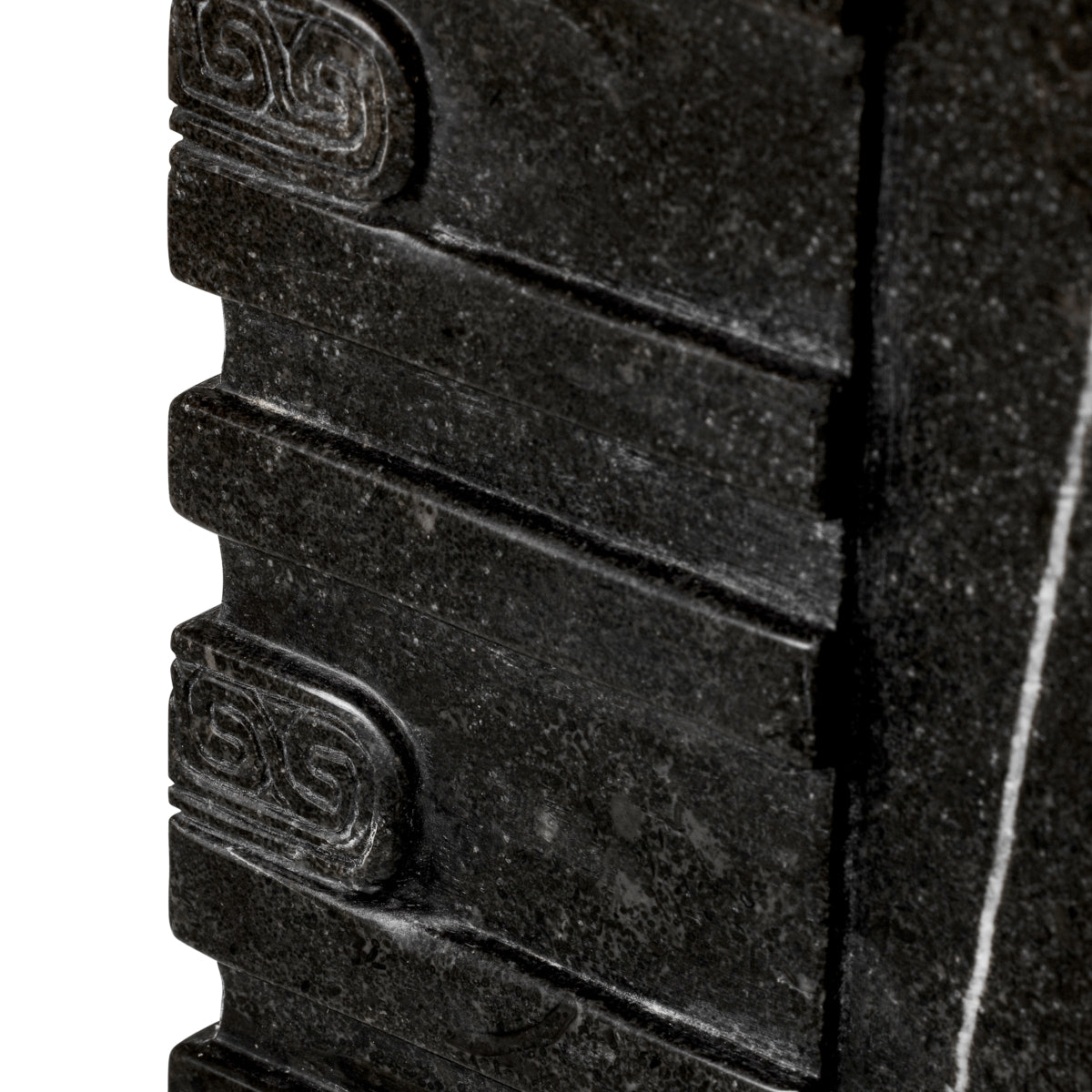 Lampa stołowa Cong dark grey marble incl shade