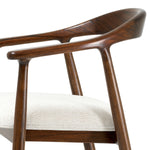 Stołek barowy Beale, wykończenie classic brown, sentier cream