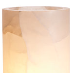 Lampa stołowa Mercer, alabaster