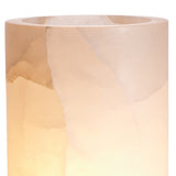 Lampa stołowa Mercer, alabaster