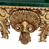 Stolik kawowy Matthias, wykończenie antique gold