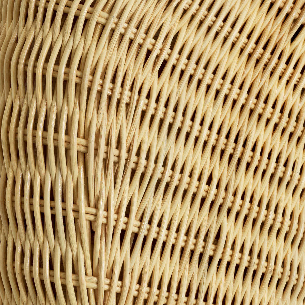 Lustro Bilbao, naturalny rattan