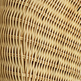 Lustro Bilbao, naturalny rattan