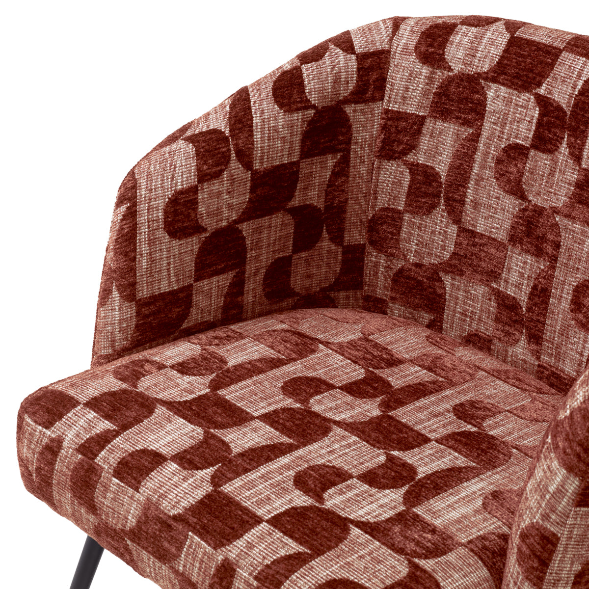 Krzesło do jadalni Aiden carmin burgundy