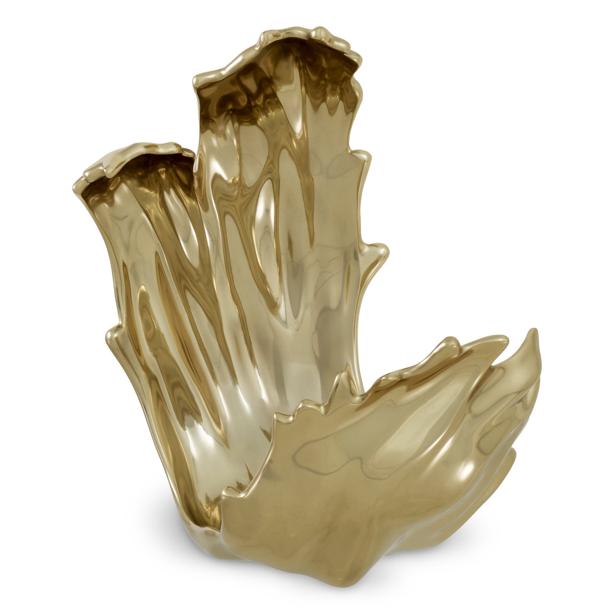 Obiekt dekoracyjny Langley, wykończenie złote