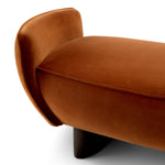 Ławka Stirling, sonoma burnt orange velvet