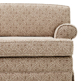 Sofa Madison – fryz żakardowy, beżowa