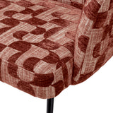 Krzesło do jadalni Aiden carmin burgundy