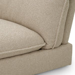 Sofa modułowa Cresson, tkanina Daley, piaskowa – narożnik wewnętrzny