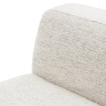Sofa Bastion, tkanina Seashell złamana biel, okleina w kolorze węglowej szarości