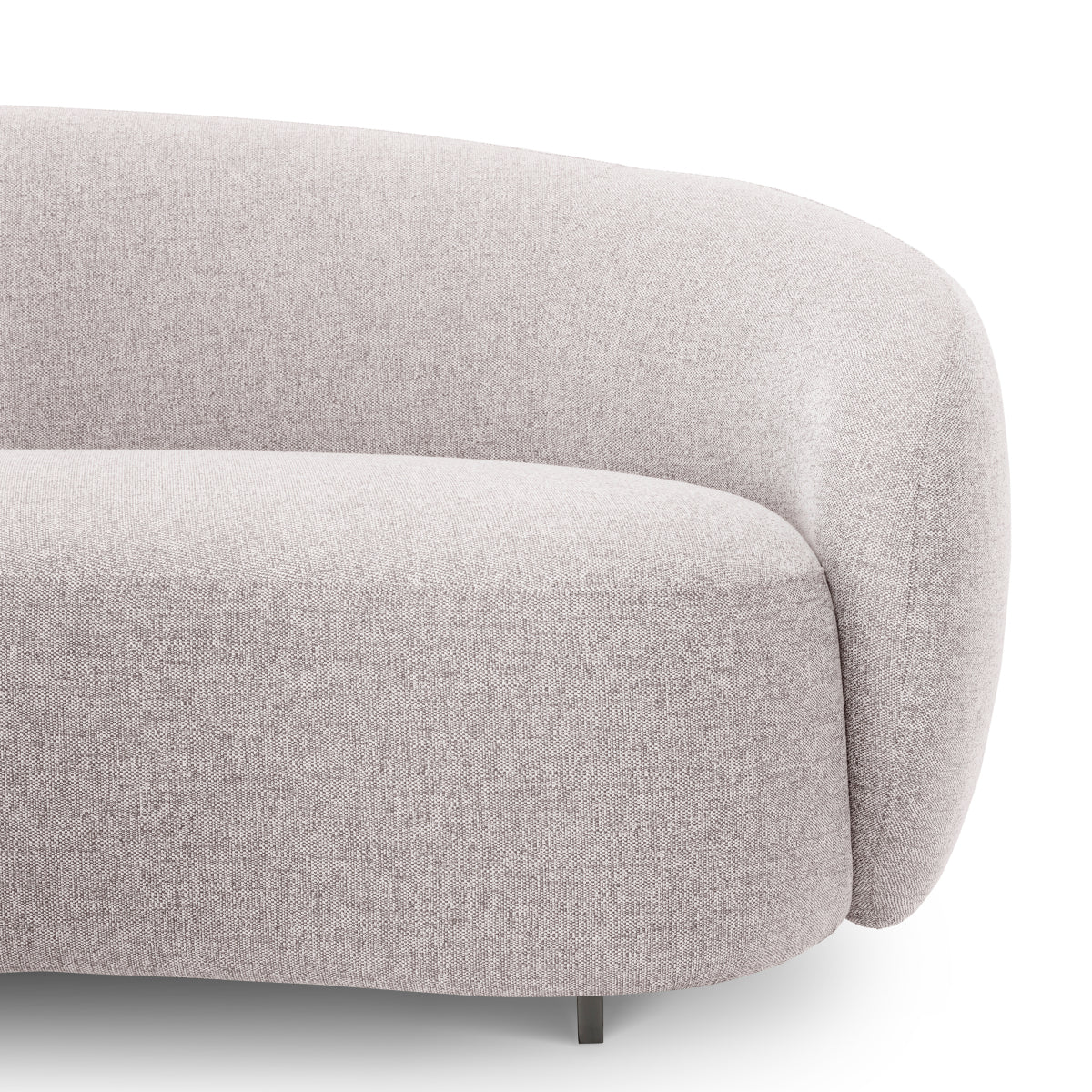 Sofa ogrodowa Amore, tkanina Mauritius, jasnoszara
