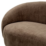 Sofa Amore, tkanina Avelin brązowa