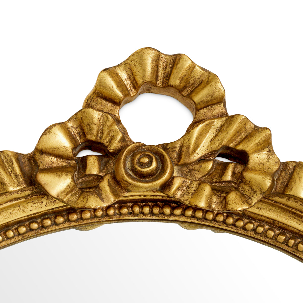 Lustro Pierpont, wykończenie antique gold