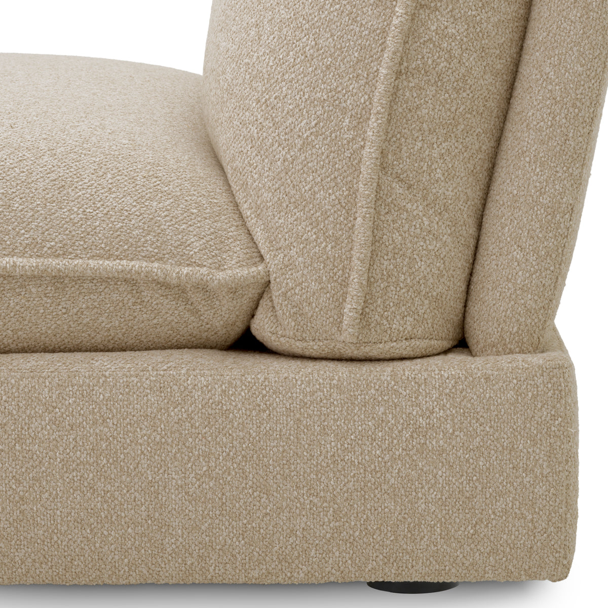 Sofa modułowa Cresson, tkanina Daley, piaskowa – element środkowy