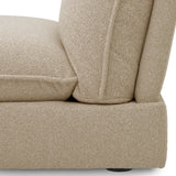 Sofa modułowa Cresson, tkanina Daley, piaskowa – element środkowy