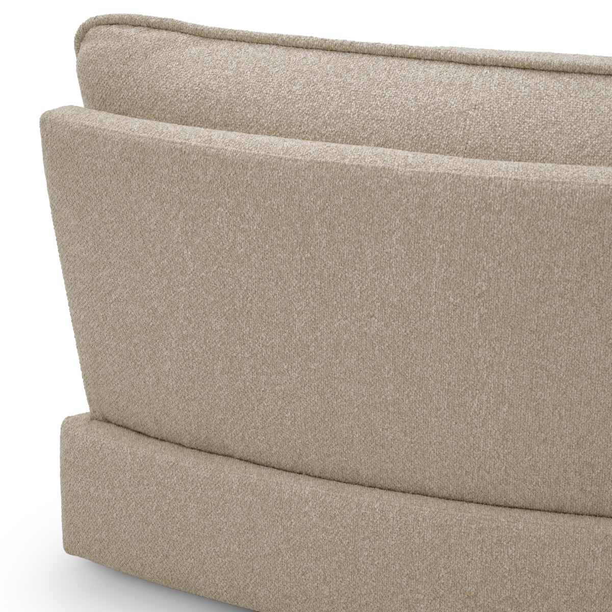 Sofa modułowa Cresson, tkanina Daley, piaskowa – narożnik wewnętrzny