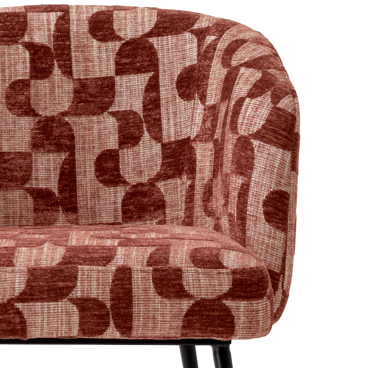 Krzesło do jadalni Aiden carmin burgundy