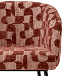 Krzesło do jadalni Aiden carmin burgundy
