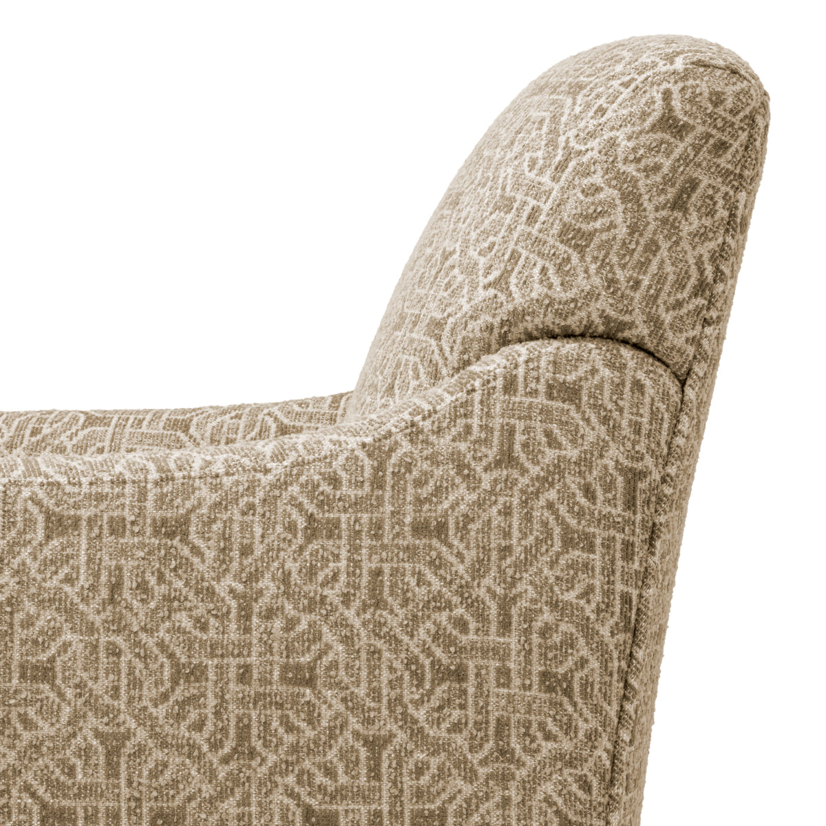 Fotel obrotowy Madison, frieze jacquard beige