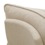 Sofa modułowa Cresson, tkanina Daley, piaskowa – narożnik zewnętrzny