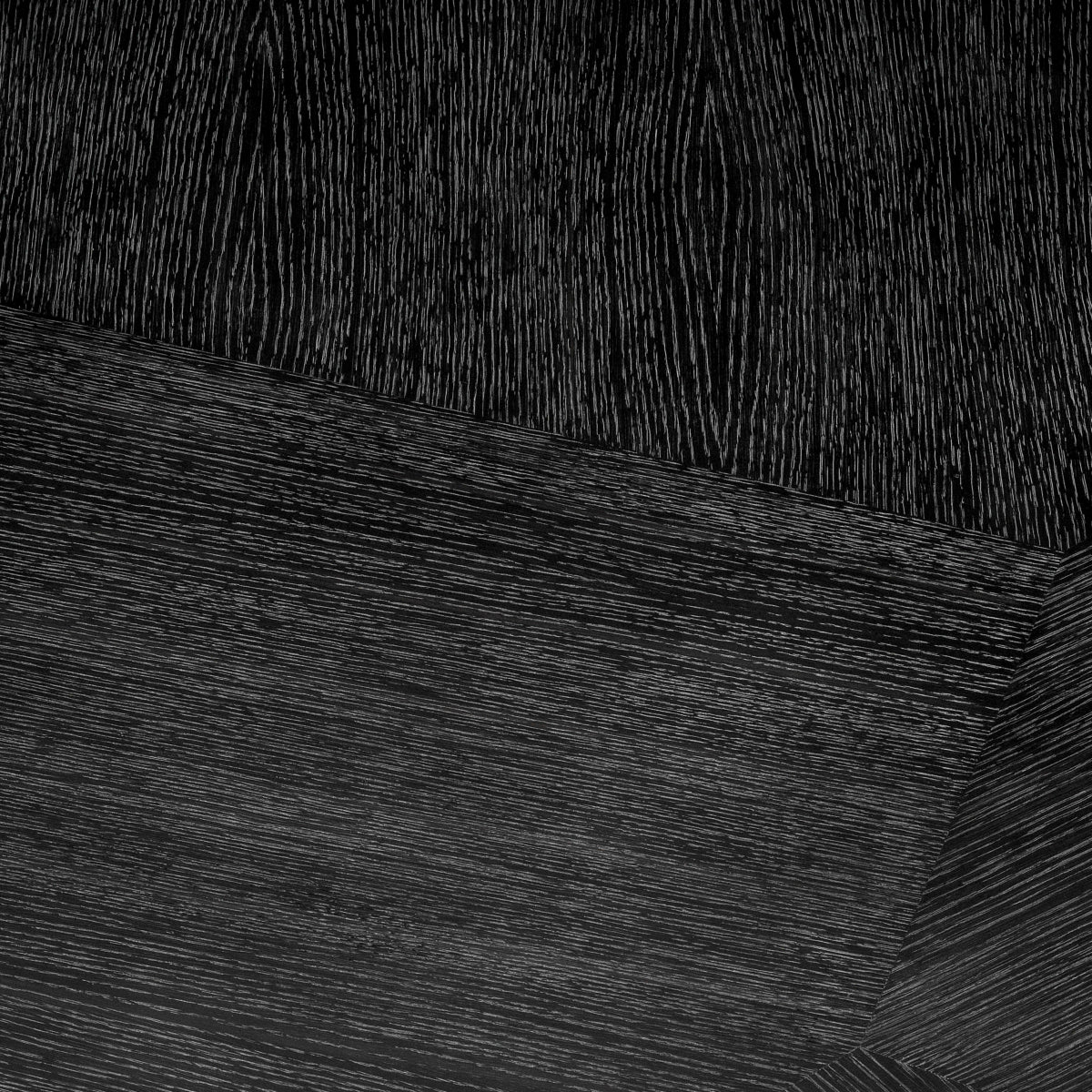 Stół do jadalni Caldor, dąb charcoal grey, wykończenie w szczotkowanym mosiądzu