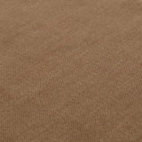 Taboret Fifth, wykończenie brązowe, tkanina Morris merino, camel