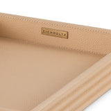 Zestaw biurkowy Elvane | Tan Leather | Zestaw 3 szt.