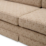 Sofa Madison – fryz żakardowy, beżowa