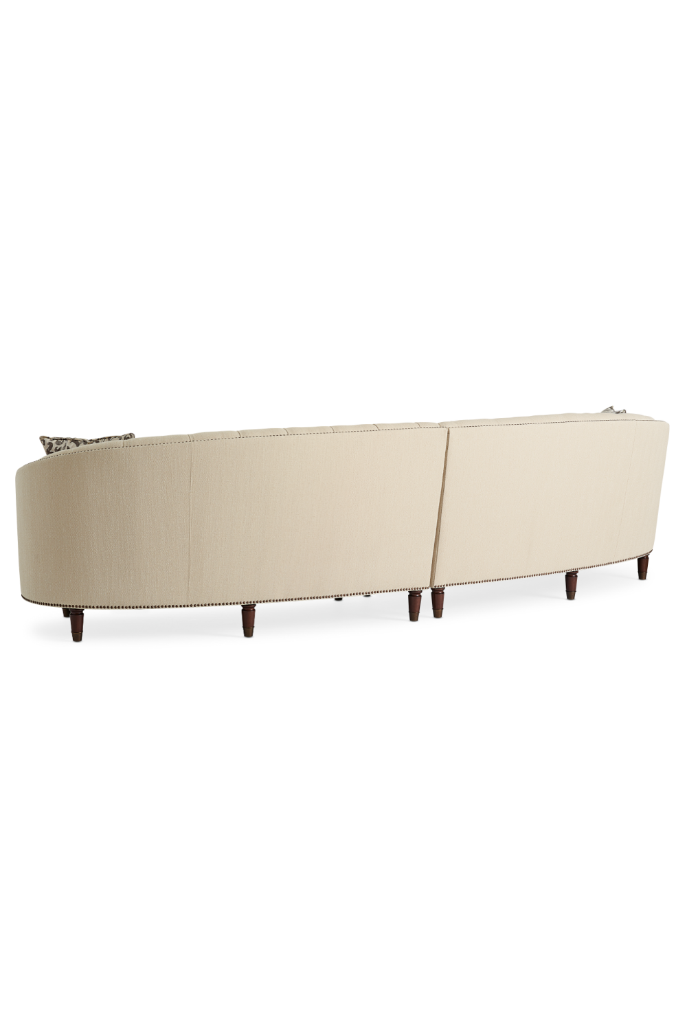 Sofa pikowana z ćwiekami – moduł LAF
