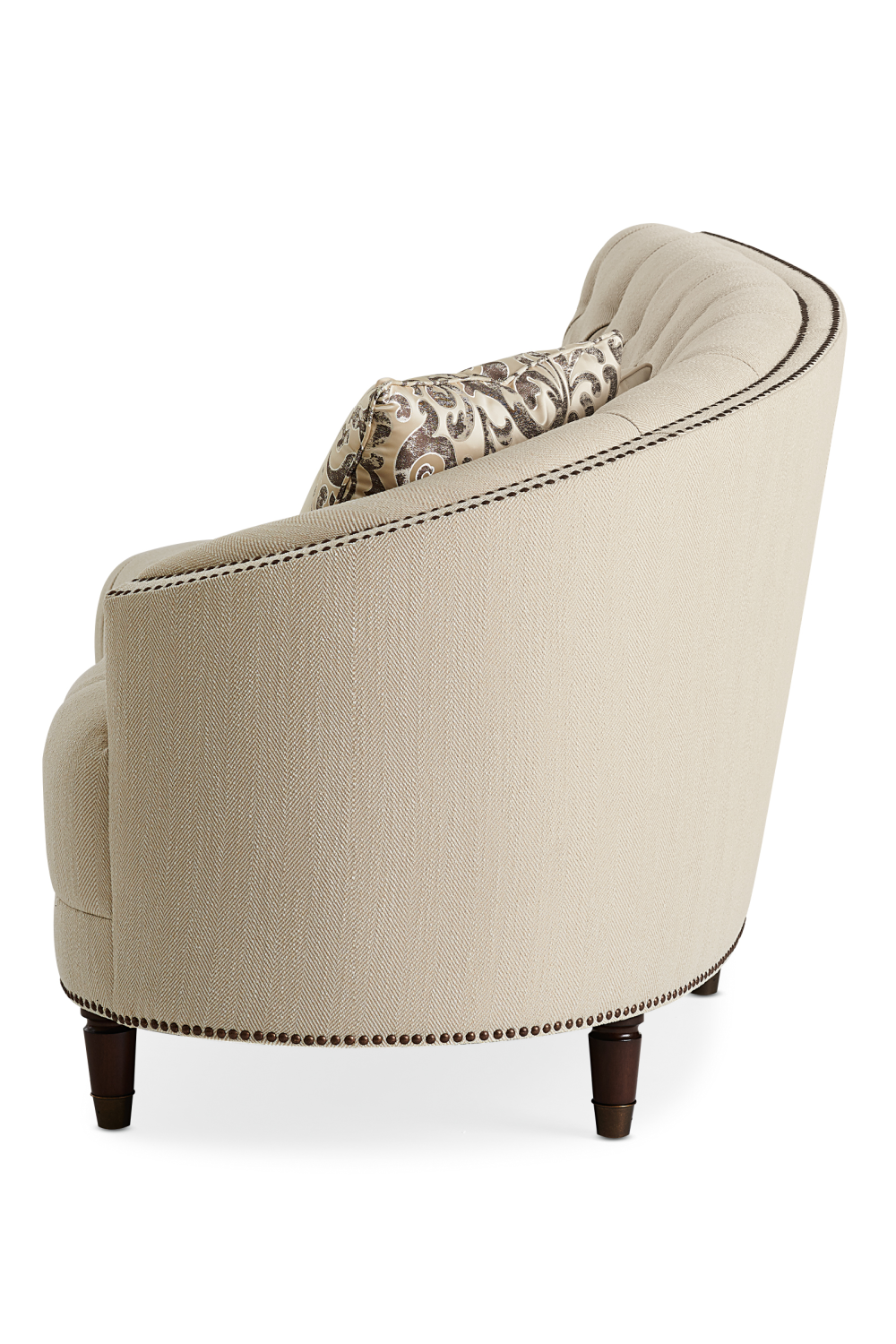 Sofa pikowana z ćwiekami – moduł LAF