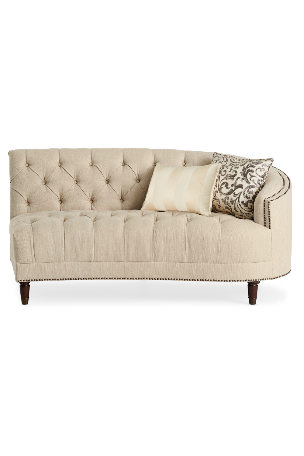 Sofa pikowana z ćwiekami – moduł LAF