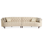 Sofa pikowana z ćwiekami – moduł LAF
