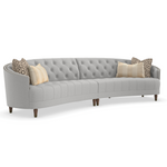 Sofa pikowana z ćwiekami – moduł LAF