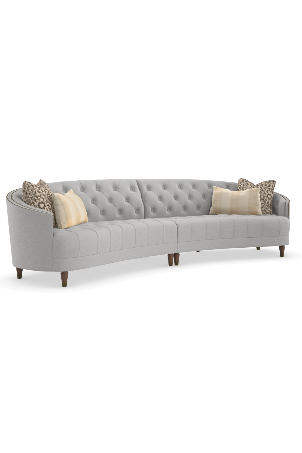 Sofa pikowana z ćwiekami – moduł LAF