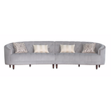 Sofa pikowana z ćwiekami