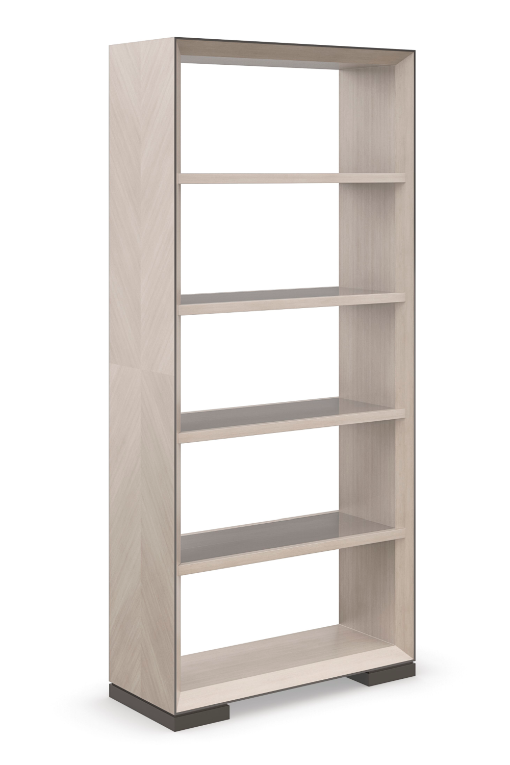Brązowa szklana półka na książki | Caracole High Rise | Caracole.eu.com