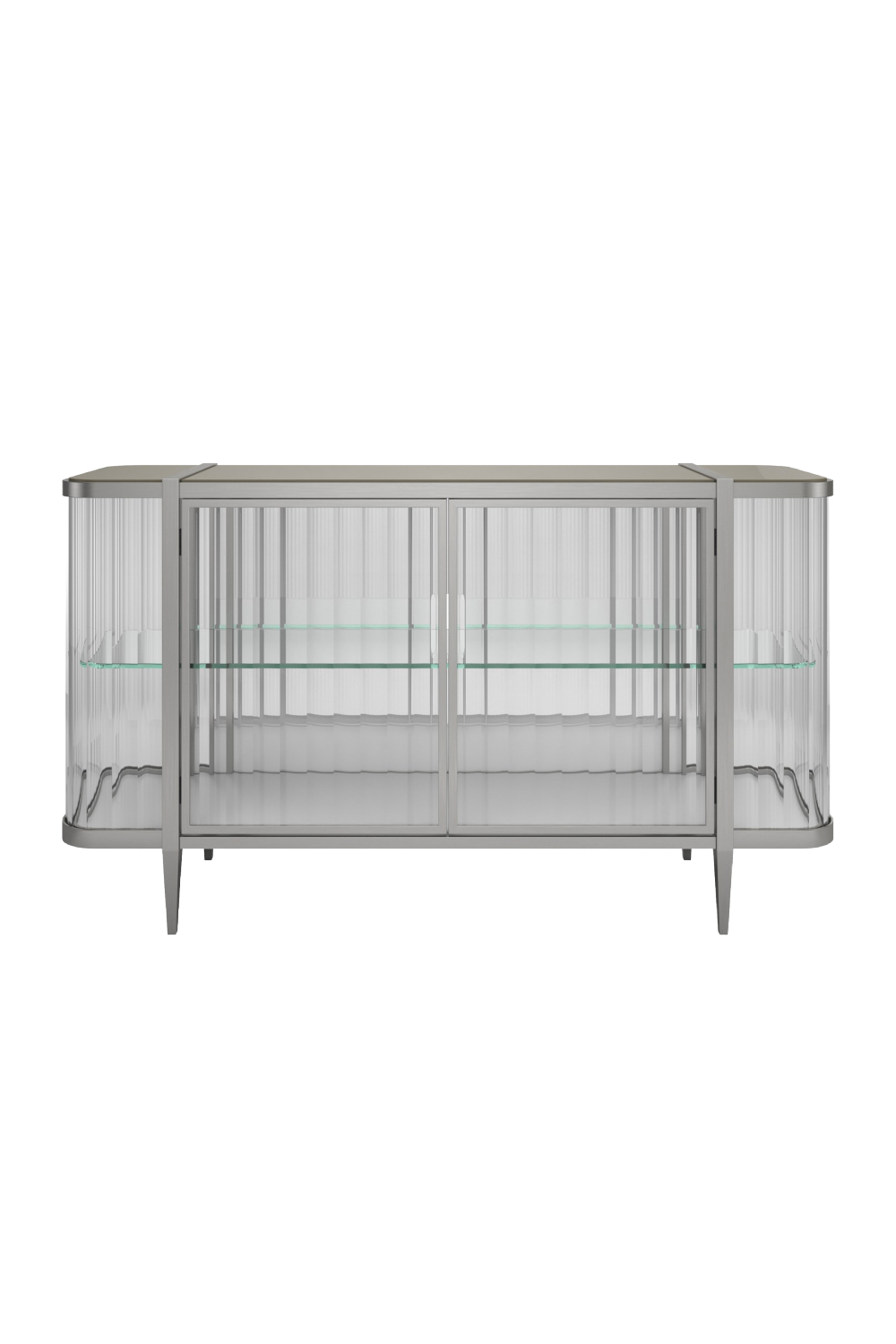Komoda Wavy Mirror z 2 drzwiami | Caracole Stop And Stare | Caracole.eu.com