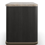Szafka nocna Rhythm | 2 szuflady, Black