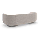 Zakrzywiona sofa w kolorze ciemnoszarym | Maszynka do strzyżenia Caracole | Caracole.eu.com