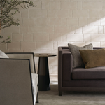 Sofa Tuxedo brązowa
