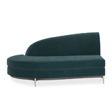 Sofa narożna Three's Company zielona