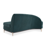 Sofa narożna Three's Company zielona