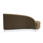 Sofa narożna Three's Company brązowa