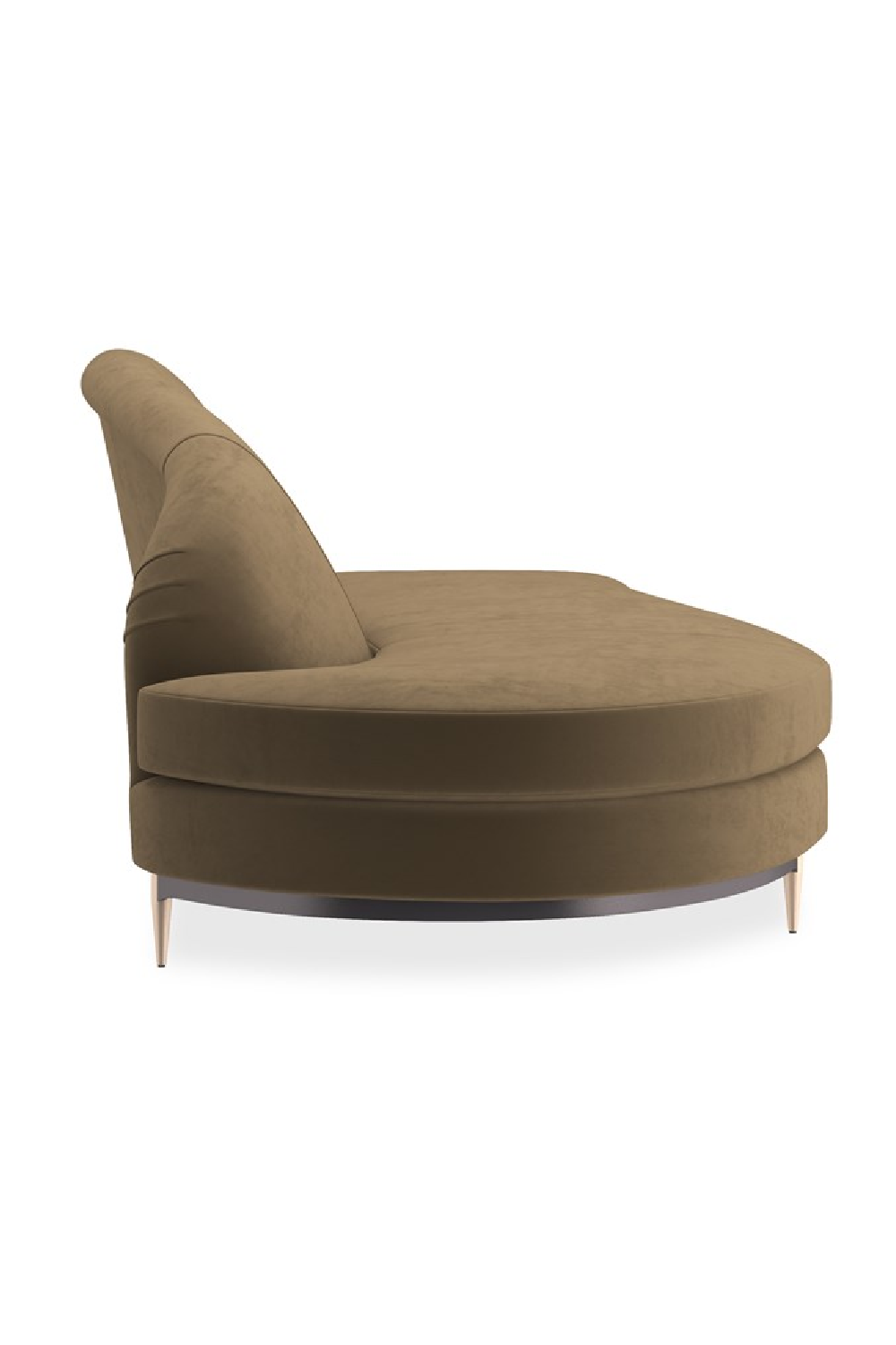 Sofa narożna Three's Company brązowa