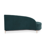 Sofa narożna Three's Company zielona